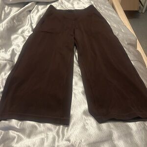 Lululemon align wide leg crop 23’